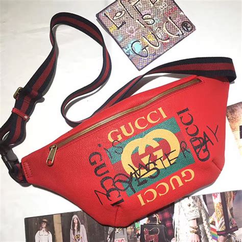 gucci coco capitan belt bag red|Coco Capitan .